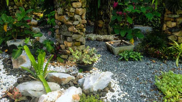 How to Clean Garden Rocks