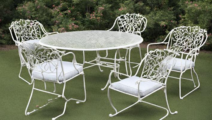 How to Spot Genuine Vintage Woodard Patio Furniture