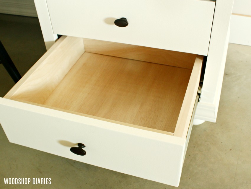 How to Build Drawers for Desk