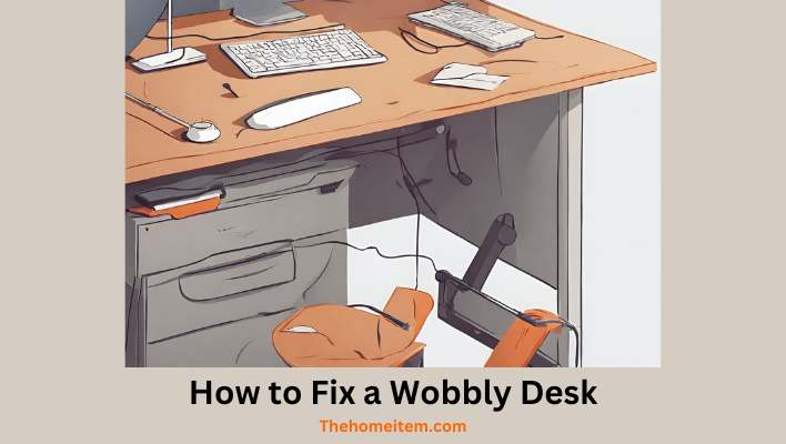 How to Fix a Wobbly Desk