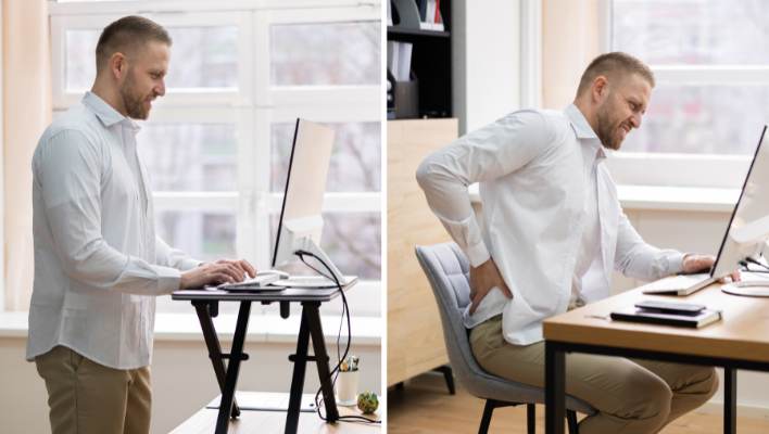 Does a Standing Desk Help With Back Pain