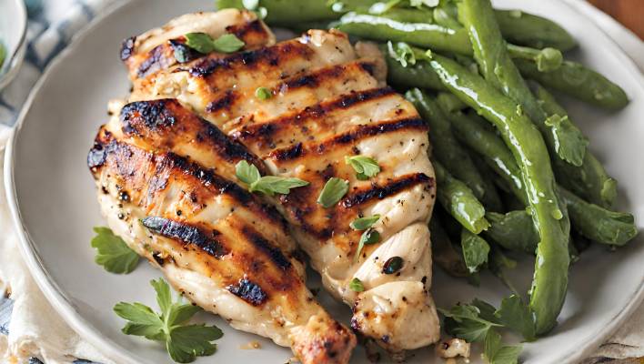 Grilled Greek Yogurt-Marinated Chicken Recipe