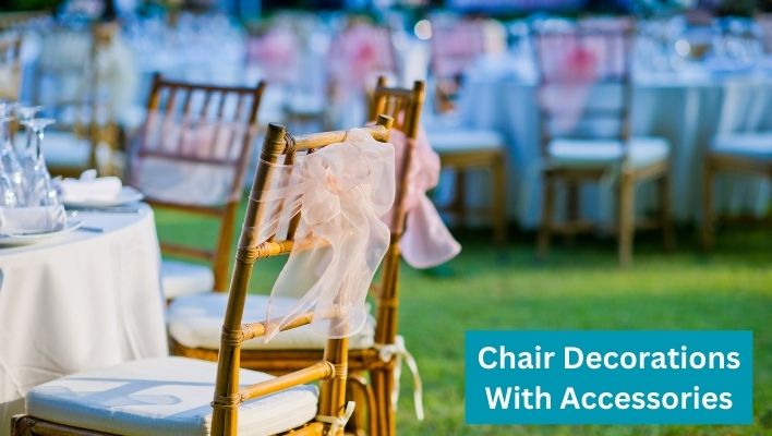 How to Decorate Chairs Without Chair Covers