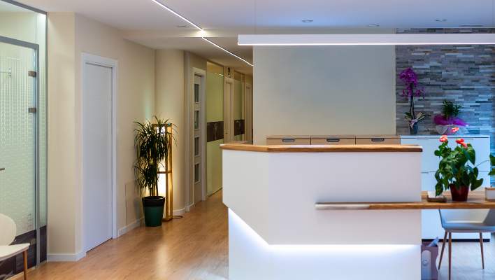 How to Build a Reception Desk