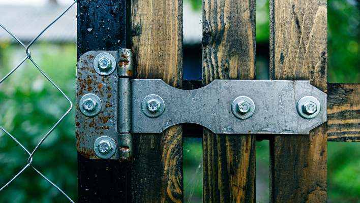 How to Lock a Garden Gate